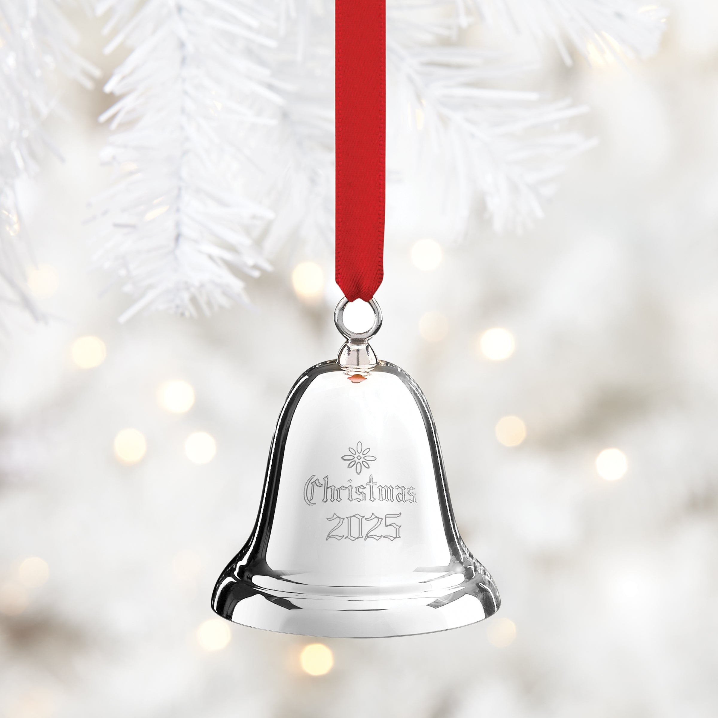 2025 Annual Christmas Bell Sterling Silver Ornament