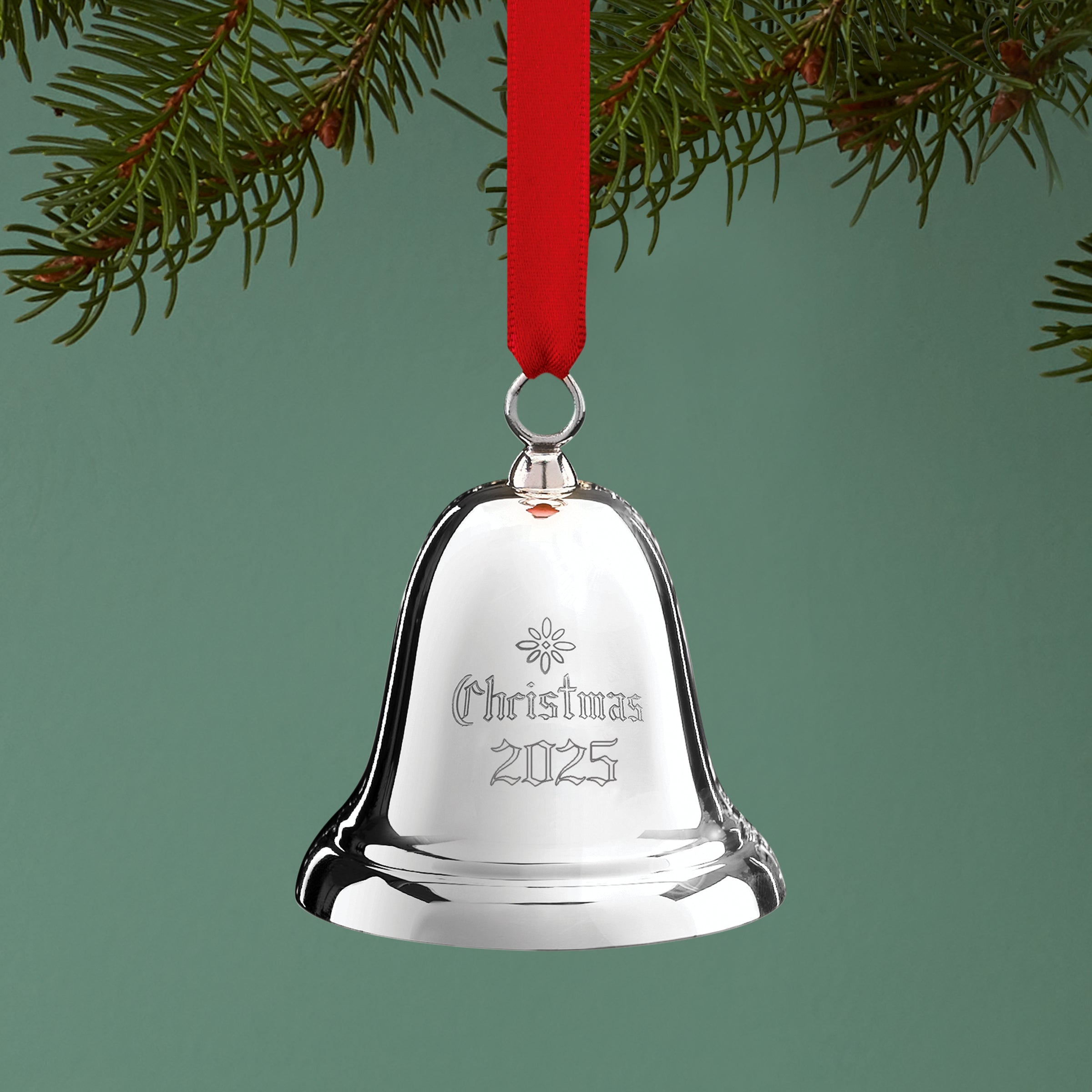2025 Annual Christmas Bell Sterling Silver Ornament